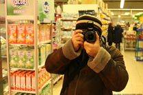 В Донецке бьют за съемку продуктов