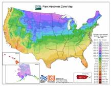 Новая карта для садовников США