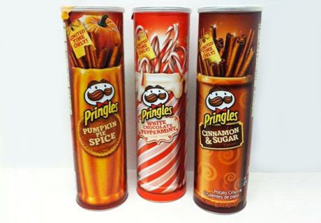 Необычные вкусы Pringles