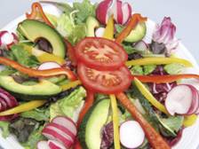 Салат из рыбы с овощами