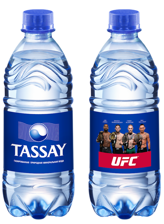 TASSAY x UFC газированная вода 