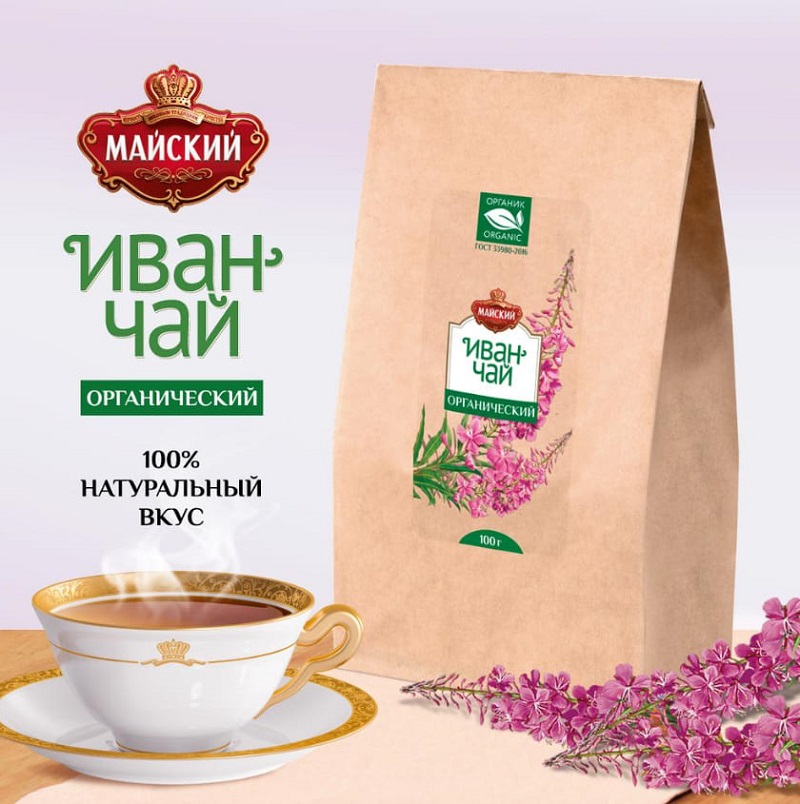 В России выпущен первый органический иван-чай