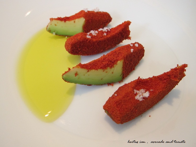 Hertog Jan, avocado and tomato.JPG Hertog Jan, avocado and tomato.
