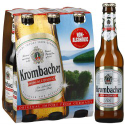 Пиво Krombacher безалкогольное 0,5л стекло