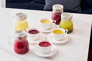 Согревающий чай в ресторане Atlantica