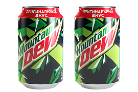 Mountain Dew возвращается на рынок с оригинальным вкусом