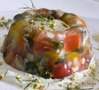 Рыба заливная, фаршированная кусками