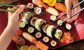 Суши - нездоровая еда, говорят эксперты