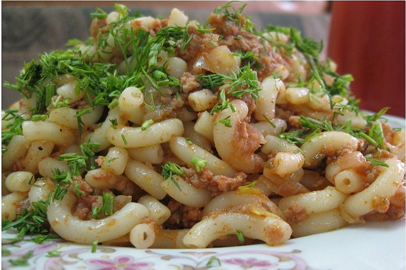 Рецепт макароны по флотски с фаршем пошаговый рецепт с