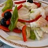 Салат с рыбой и маринованным красным перцем