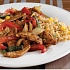 Свинина по-мексикански с рисом и кукурузой