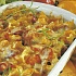  Запеканка с сосиками 
