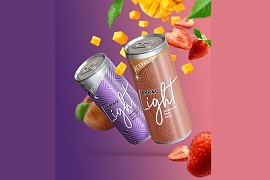 Первый продукт от «Абрау-Дюрсо» в формате ready-to-drink в алюминиевой банке — искристый Abrau Light