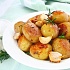 Молодой картофель вареный и печеный