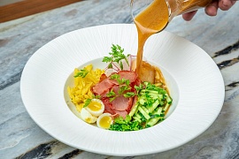 Холодные супы в Atlantica Bistro