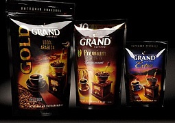 Агентство BQB разработало новый дизайн упаковки кофе "GRAND"