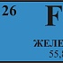 Содержание железа в продуктах питания. Таблица