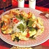 Омлет из курицы с рисом и зеленью