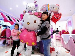 Ресторан Hello Kitty в Пекине