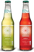 Wallace Church создали новый дизайн упаковки для холодного чая Steaz Sparkling Green Tea 