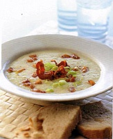 Куриный суп с сельдереем и луком-пореем