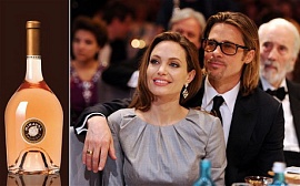 Бочонок вина от Бреда Питта и Анджелины Джоли ушёл с молотка за 10 000 евро