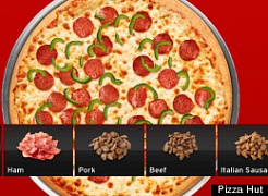 Приложение для заказа пиццы через игровую консоль Xbox 360