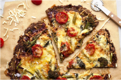 Рецепт легкой летней пиццы
