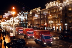 «Рождественский караван» завершил свое путешествие по России 