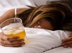 Алкоголь – плохое снотворное