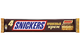 Mars Wrigley запускает новый батончик Snickers® «Арахисовый Крем» 