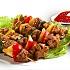 Шашлык из маринованных куриных окорочков