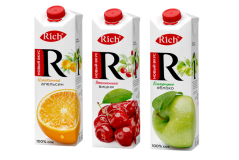 Rich открывает особые запоминающиеся вкусы соков