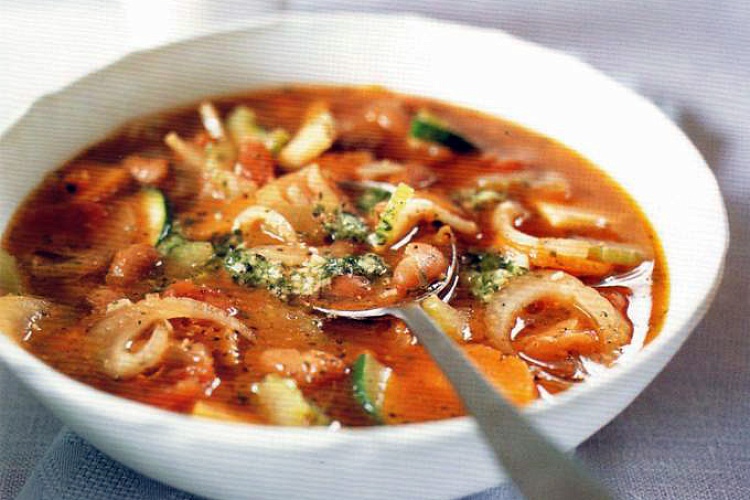 Тосканский фасолевый суп