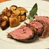 Свиная вырезка с чесноком и травами