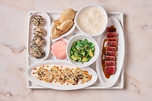 Японский завтрак-сет в Atlantica Bistro