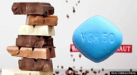 Шоколад вскоре официально заменит виагру