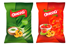 Новая яркая коллекция чипсов от компании «Онега»