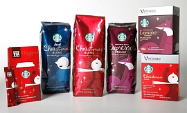 Рождественская коллекция от Starbucks