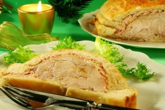 Мясо, запеченное в тесте