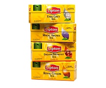 Новые вкусы черного чая Lipton 