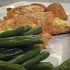 Отбивные из курицы со спаржевой фасолью