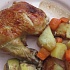 Как приготовить курицу с яблоками