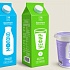 «Восход» разработал лаконичный дизайн молочной упаковки