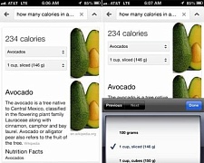 Google Nutrition – новый сервис поиска информации о питании