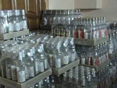 Завод контрафактного алкоголя в Подмосковье