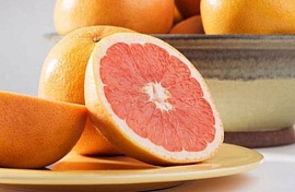 Здоровый фрукт - грейпфрут