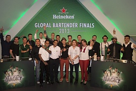 Россиянин вошел в число лучших барменов на международном конкурсе Heineken Global Bartender Final 2013