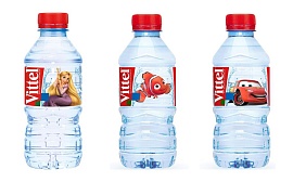 Новая ограниченная серия минеральной воды Vittel Disney