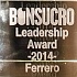 Ferrero получила награду Bonsucro Leadership Award 2014 